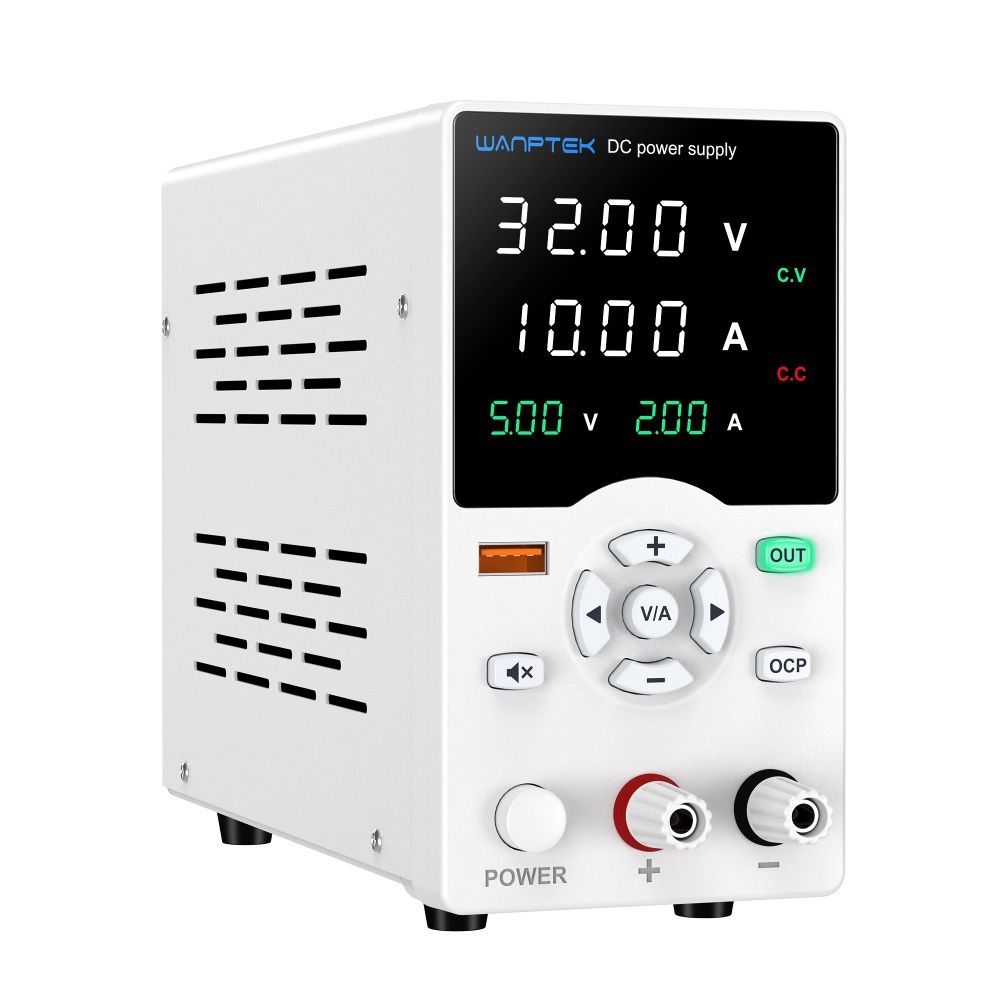 Fonte de Bancada Wanptek GC3010 32V 10A 320W Branco