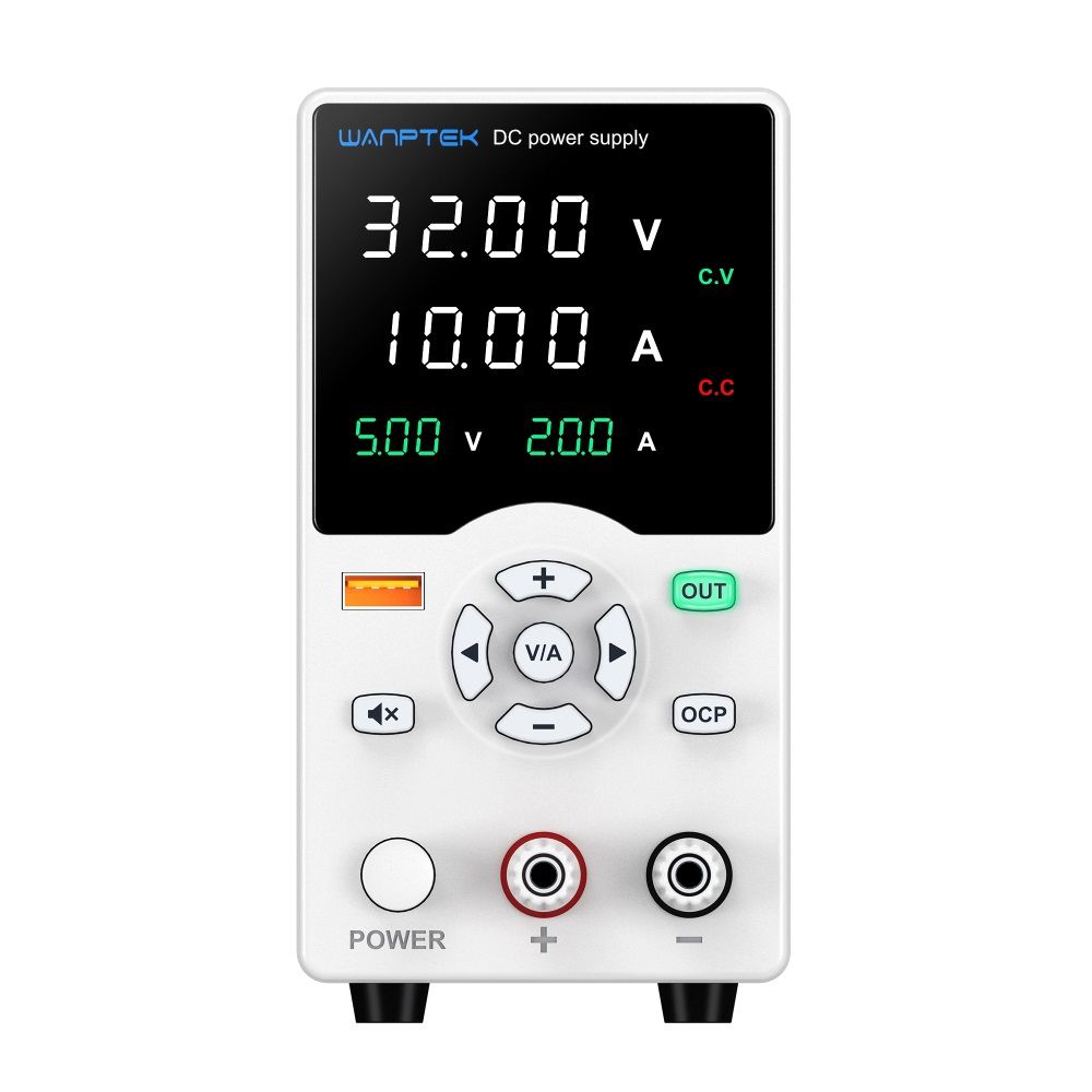 Fonte de Bancada Wanptek GC3010 32V 10A 320W Branco